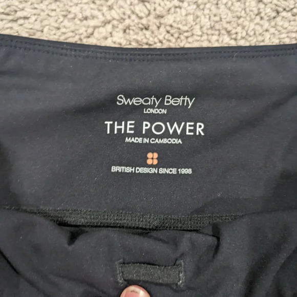 Sweaty Betty Power 7/8 Workout Leggings Womens Size S Black - Picture 3 of 10